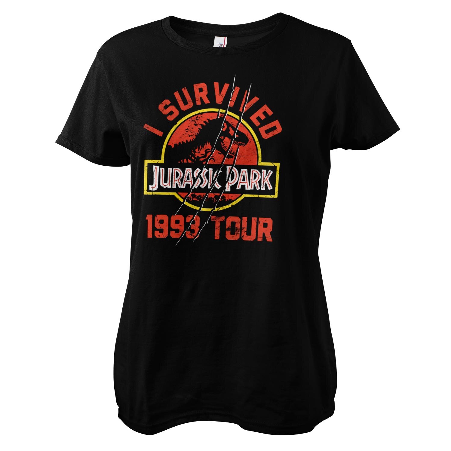 Jurassic Park 1993 Tour Girly Tee