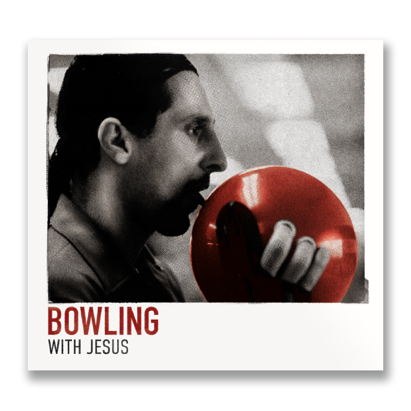 Bowling With Jesus Sticker