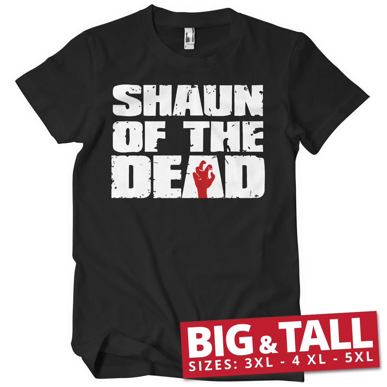 Shaun Of The Dead Logo Big & Tall T-Shirt