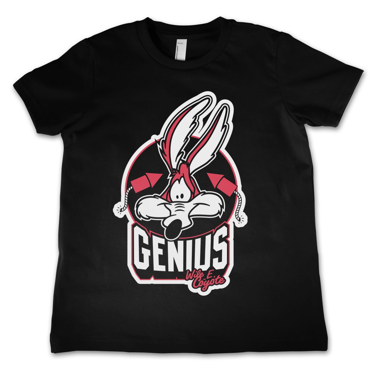 Færøerne sjækel sejr Looney Tunes / Wile E. Coyote - Genius Kids T-Shirt - Shirtstore