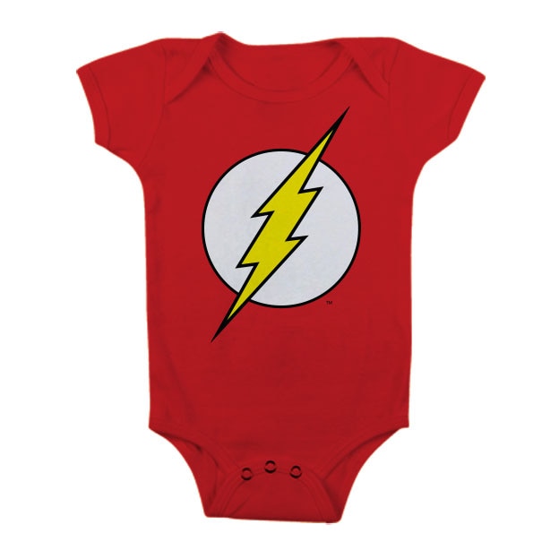 The Flash Logo Baby Body