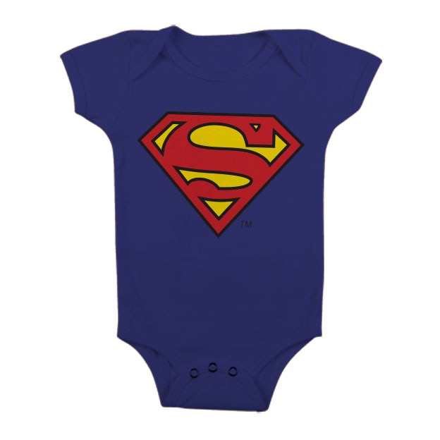 Superman Shield Baby Body