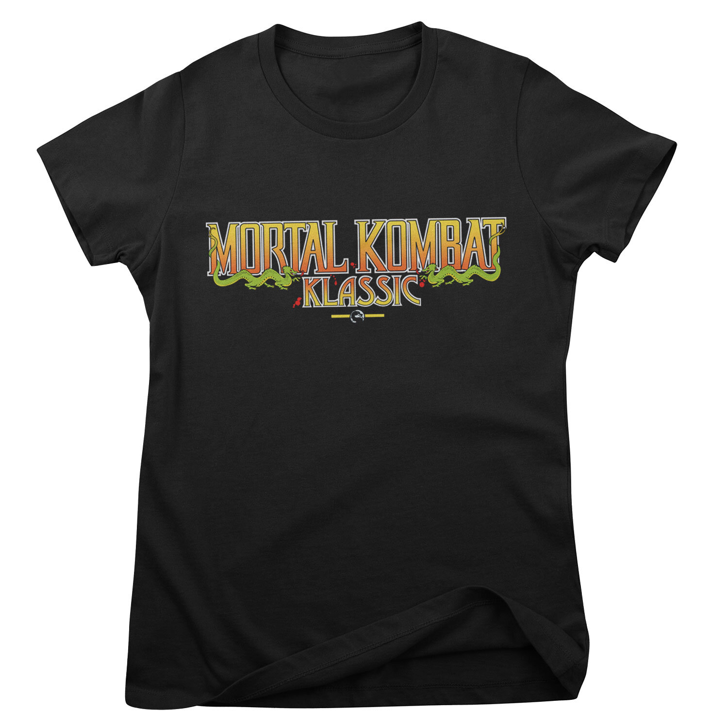 Mortal Kombat Klassic Logo Girly Tee