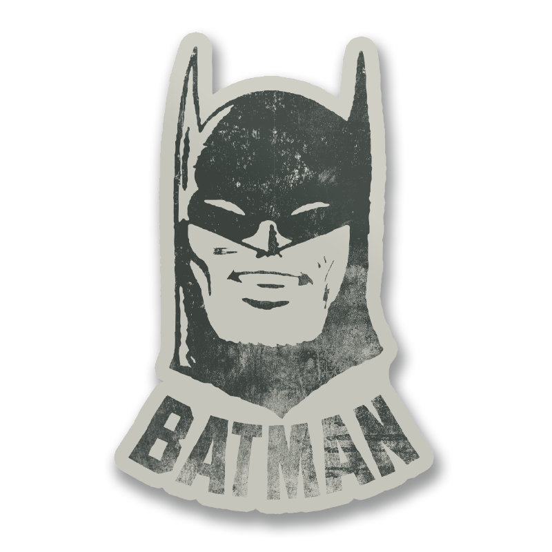Batman Acid Wash Sticker
