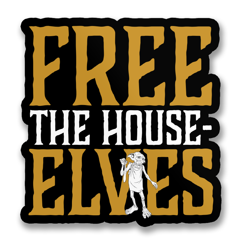 Free The House-Elves Sticker