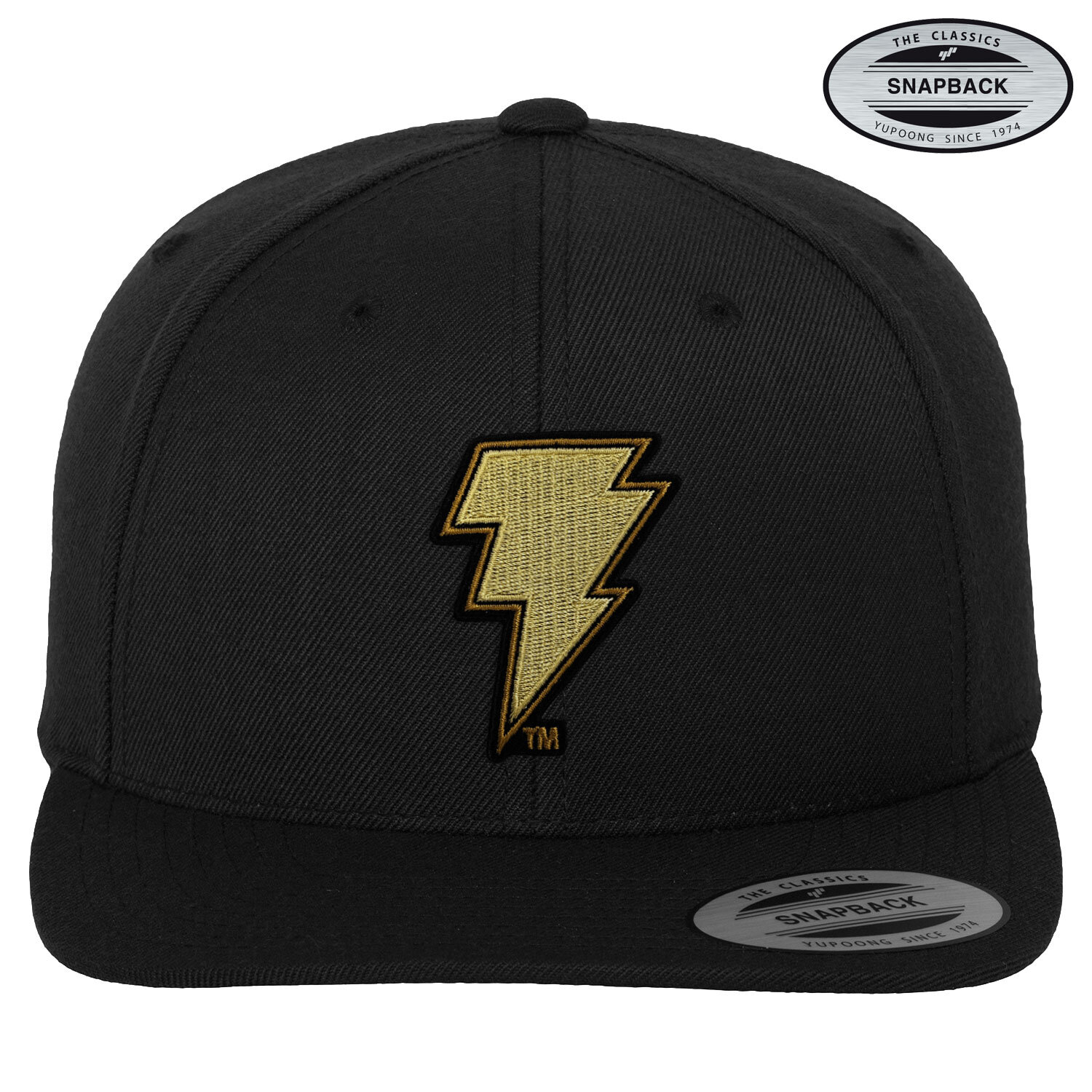 Black Adam - Lightning Patch Snapback Cap